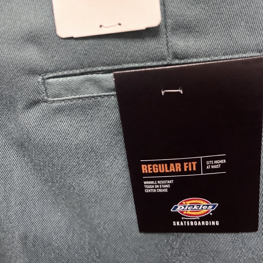 Dickies Skateboarding Regular Fit Twill Pants WPSK67LN Lincoln Green 32x30 NWT